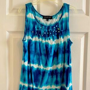 Summer sleeveless 109%cotton blouse